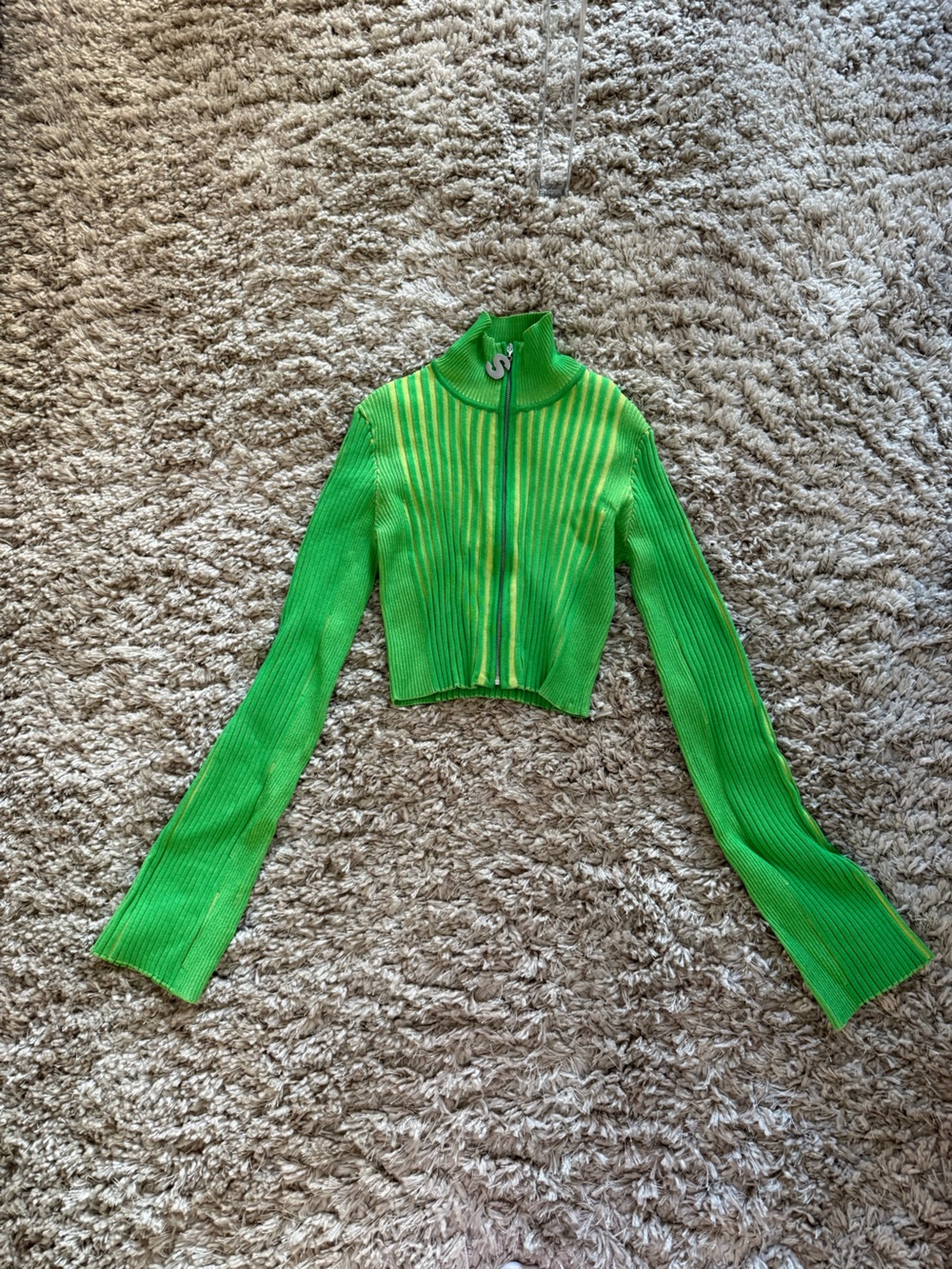 Simon Miller green cropped jacket